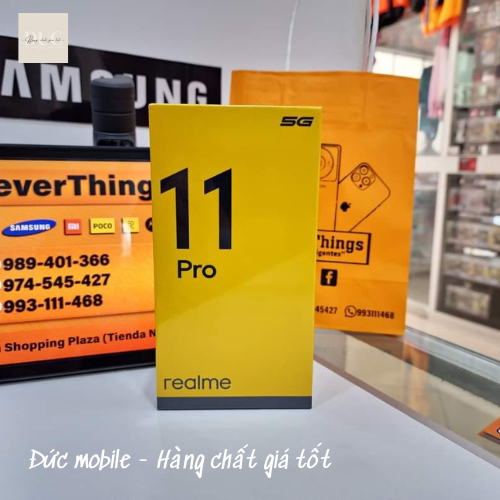 Điện thoại Realme 11 Pro 256GB đầy đủ chức năng BH 12 tháng