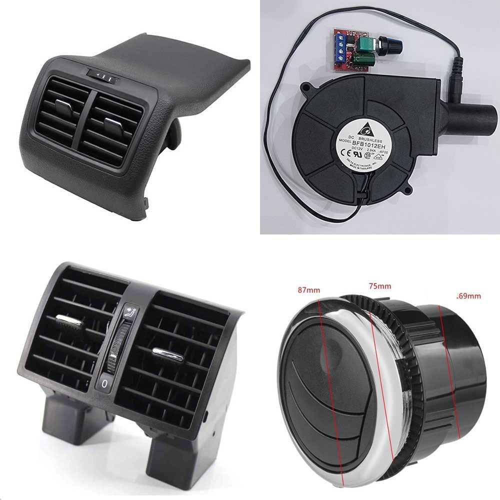 Bộ Kit dùng chế điều hòa sau ô tô. Điều hòa gió sau xe hơi