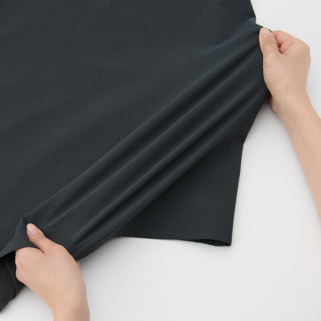 Đầm Không Tay Vải Seersucker Nữ MUJI