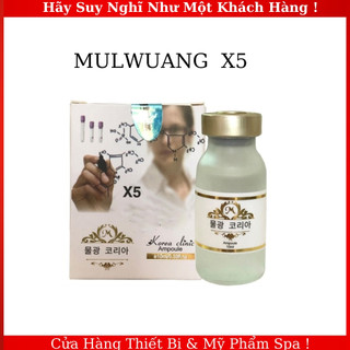 Tinh chất mulwang x5 vàng xịn, mẫu mới nhất, căng bóng trẻ hóa da màu vàng chanh