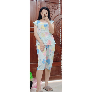 Bộ tole lanh lững tay cánh tiên , vải tole 2 da loại 1