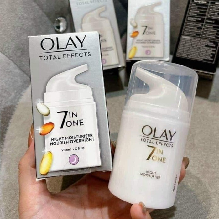 Kem Dưỡng Olay Total Effects 7 In 1 Ngày và Đêm Dưỡng Da, Trắng Da Và Làm Đẹp Da 50ml