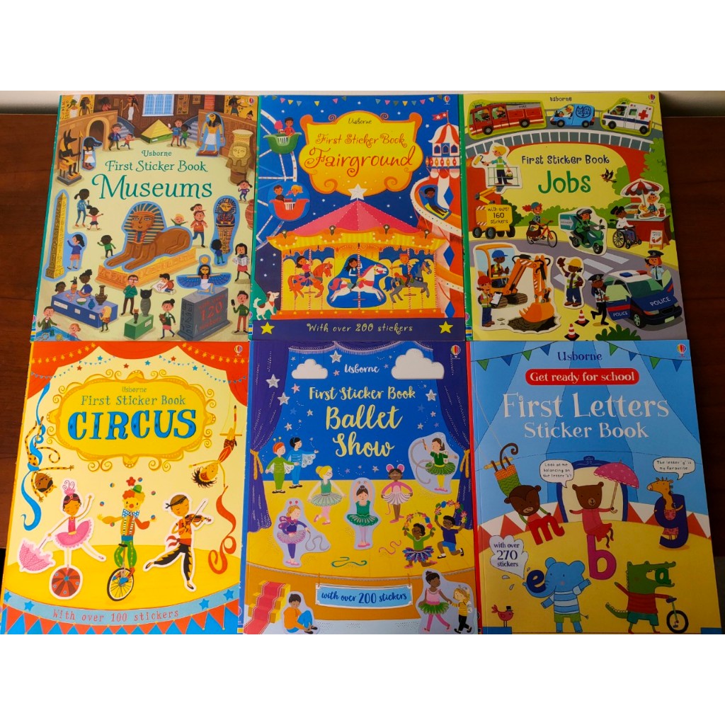 Bộ dính dán tiếng anh Sticker book - Nhiều chủ đề lựa chọn