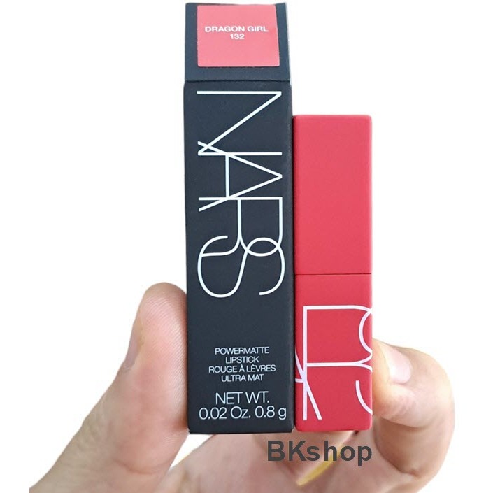 Son Thỏi Nars Power Matte Lipstick lì mịn, lâu trôi full box 0.8gram