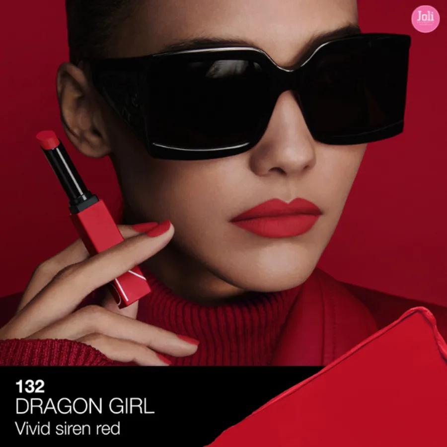 Son Thỏi Nars Power Matte Lipstick lì mịn, lâu trôi full box 0.8gram