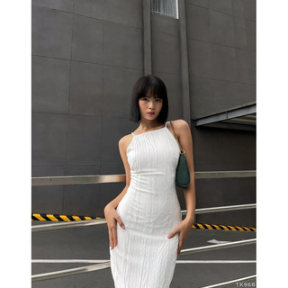 Đầm body dài cổ yếm ( Hoả tốc HCM )