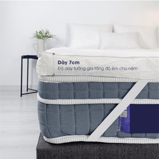 Topper ChangmiBedding lông vũ nhân tạo MicrofiberHàn Quốc chuẩn khách