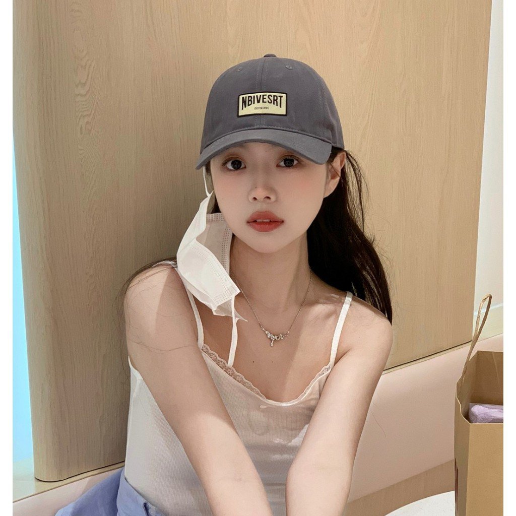 Mũ Lưỡi Trai NBIVESRT Chất Vải Kaki Cotton Thoáng Mát Form Mềm Phong Cách Hàn Quốc