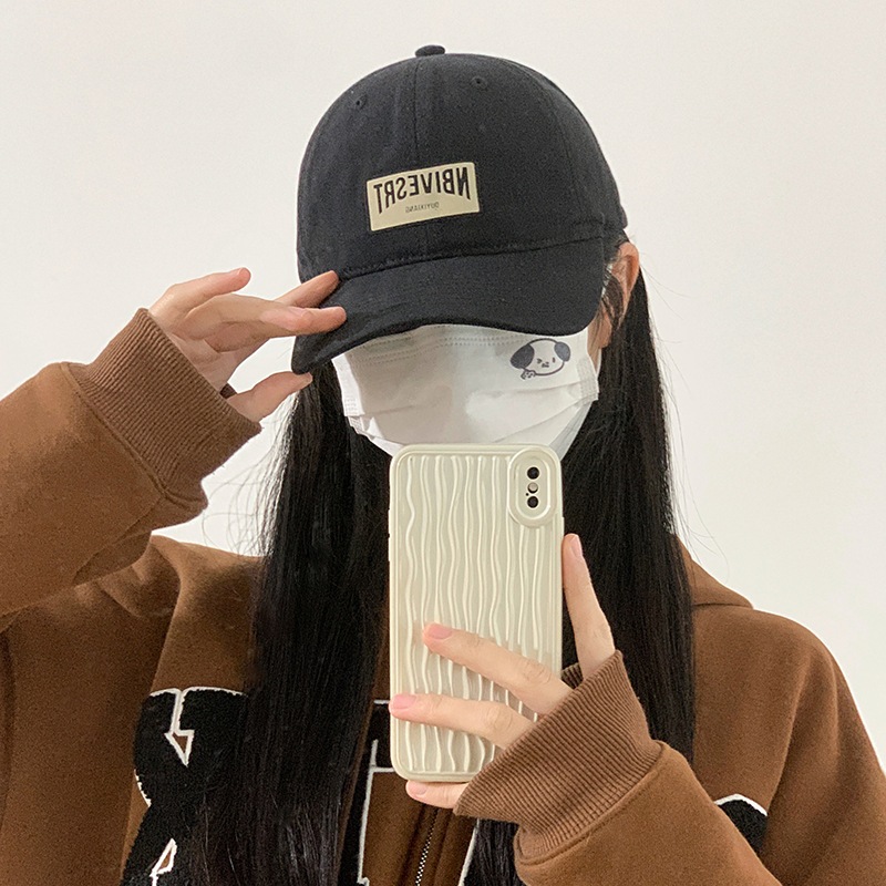 Mũ Lưỡi Trai NBIVESRT Chất Vải Kaki Cotton Thoáng Mát Form Mềm Phong Cách Hàn Quốc