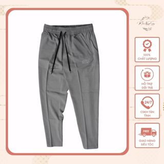  Quần Gió Thể Thao Nam Dài Ống Suông Cao Cấp Co Dãn Tốt Mềm Mại Không Bai Xù - Minh Nguyệt Shop 