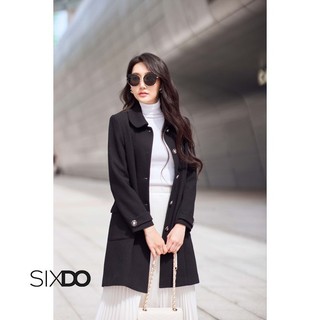 Áo khoác dáng dài sixdo