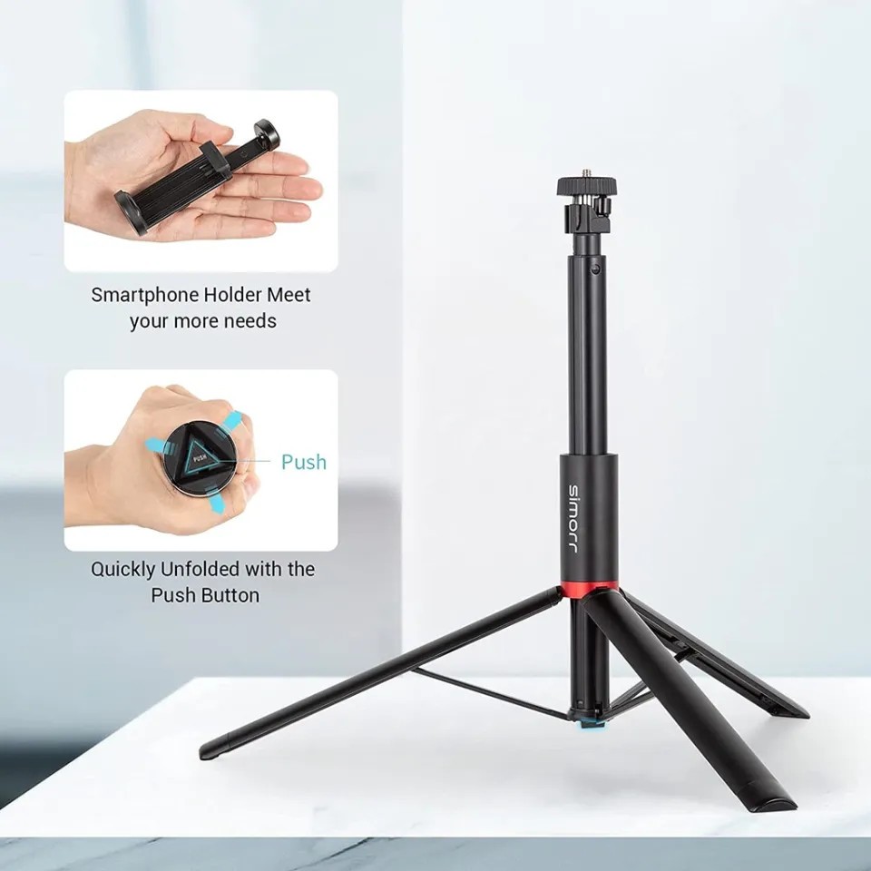 ULANZI MT-54 - Chân Tripod Cao 155cm Dành Cho Điện Thoại Và Máy Ảnh