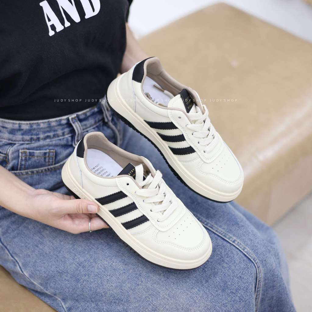 Giày Judy- Giày Thể Thao Nữ SUMSTAR Sọc Đế Độn 3p QCCC