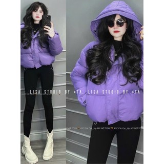 Mã 533 áo phao béo cho nữ,áo khoác phao thu đông nữ