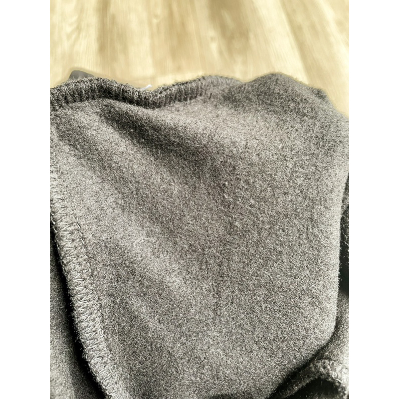 Quần nỉ bông dáng xuông màu đen cho bé gái hàng xuất dư xịn