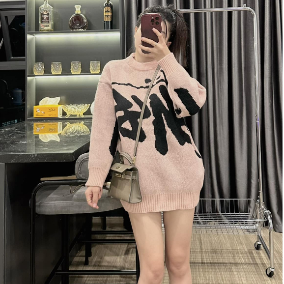 Áo len Stussy nam nữ cổ tròn bo tay, áo sweater chất liệu len cao cấp kiểu dáng hot trend