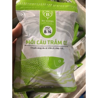 Mồi câu trắm cỏ b16 - mồi câu bá vương