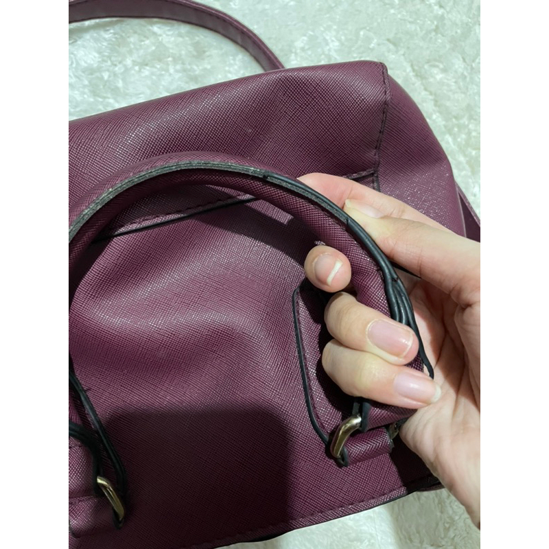 Túi xách đeo chéo 2hand Hàn Nhật da mới, đẹp