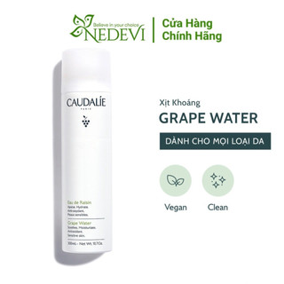 Xịt khoáng Caudalie Grape Water chiết xuất nho organic Pháp NEDEVI Chính Hãng