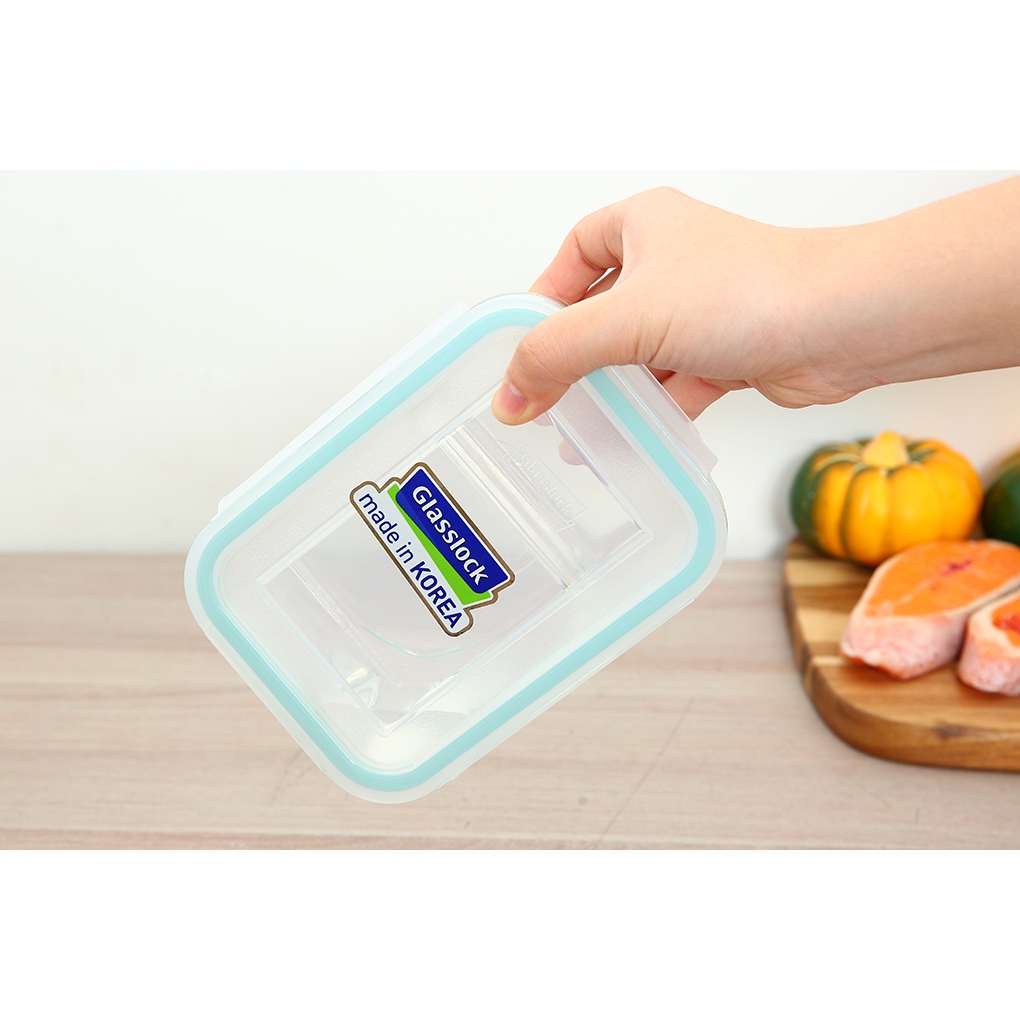 Bộ 2 hộp đựng thực phẩm thủy tinh Glasslock Lunch67-71