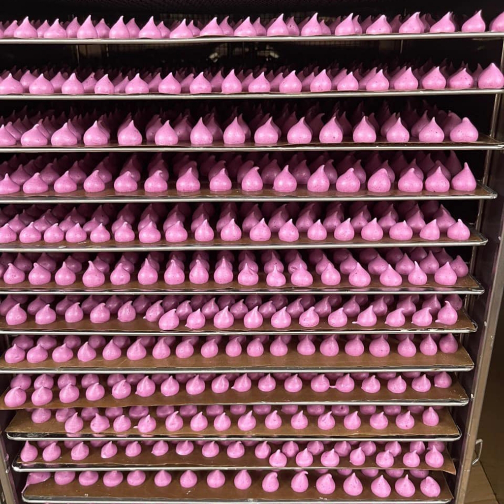 Bánh ăn dặm handmade sữa chua trái cây dinh dưỡng giòn rụm, tan nhanh cho bé từ 6 tháng Mẹ Kem Handmade