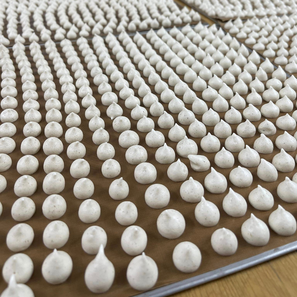 Bánh ăn dặm handmade sữa chua trái cây dinh dưỡng giòn rụm, tan nhanh cho bé từ 6 tháng Mẹ Kem Handmade