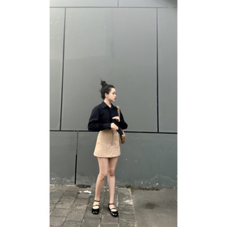 Chân váy ngắn không nhăn mini skirt