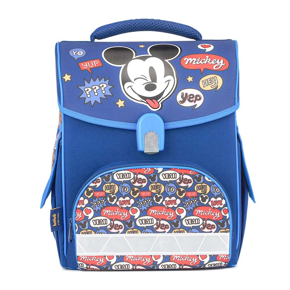 Balo học sinh, cặp chống gù Jolly nhân vật hoạt hình Disney Mickey/Minnie/Frozen, trọng lượng siêu nhẹ, khóa Fidlock