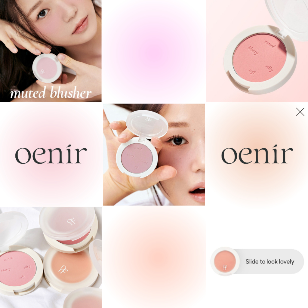 Má hồng OENIR Muted Blusher 5g