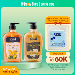  Sữa tắm SuSoft 700ml tinh chất Collagen, Hương nước hoa Pháp🌺Da khỏe, sạch sâu🌺Hương nước hoa quyến rũ.