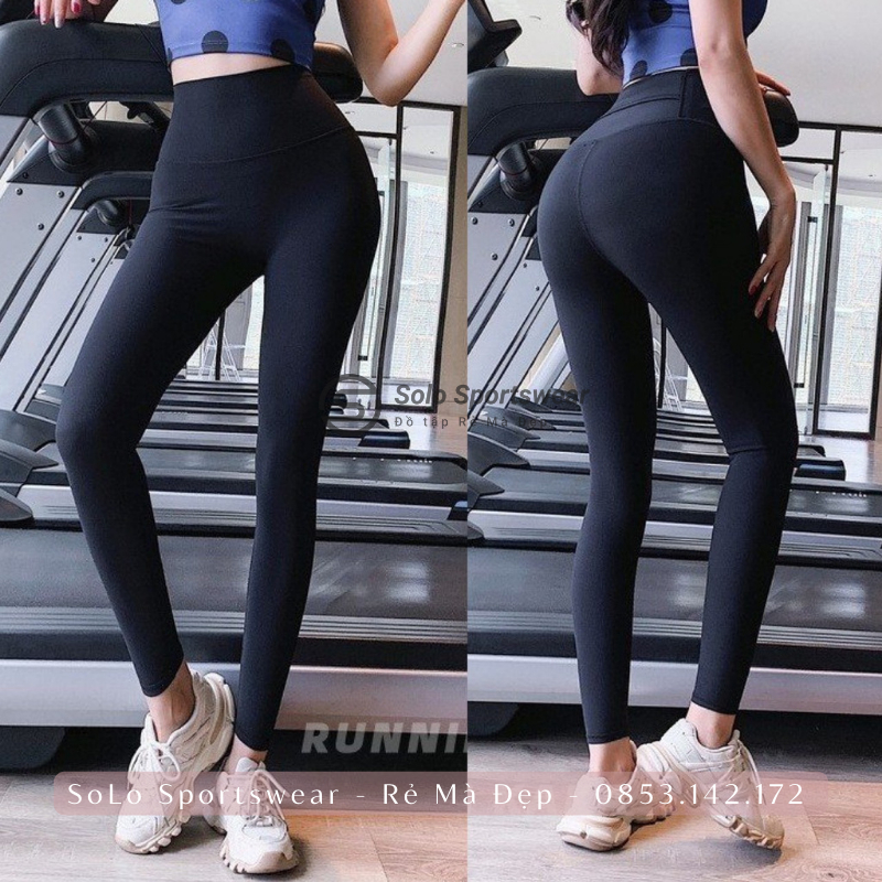 Quần Tập Gym Yoga Legging Túi Cạp Lưng Cao Gen Bụng Nâng Mông Thể Thao Nữ Thun Poly Mềm Mịn Thoáng Mát Cực Tôn Dáng 2007