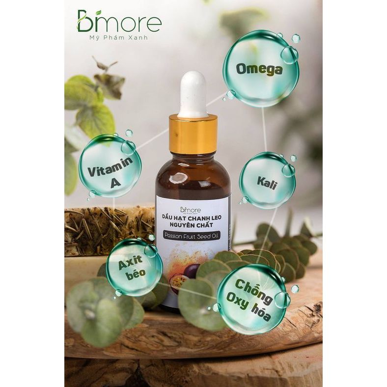 Dầu hạt chanh leo chống lão hóa, trẻ hóa da, dưỡng da, dưỡng tóc.