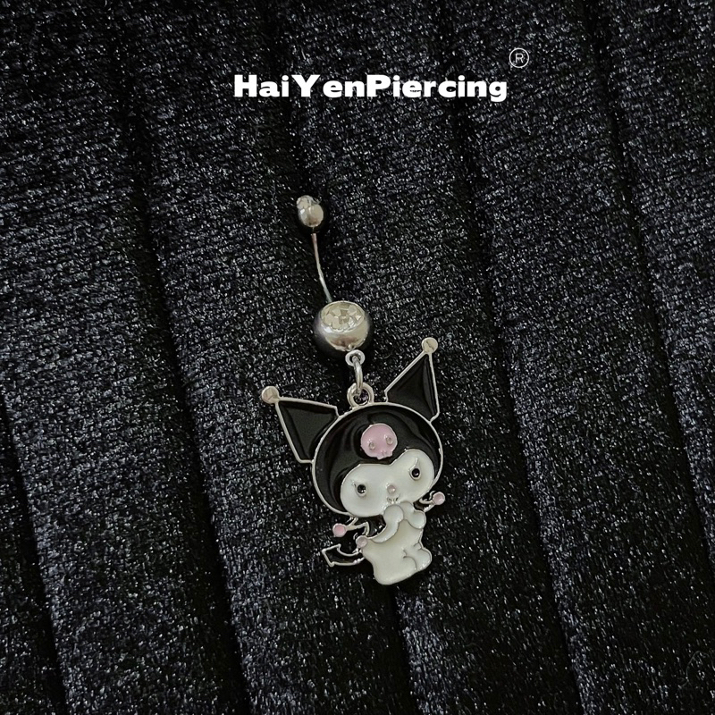 Khuyên Rốn Kuromi Dễ Thương (Ảnh Thật)