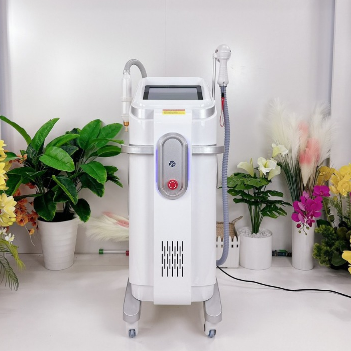 Máy Triệt Lông, Xoá Xăm 2in1 Diode Laser 808 Fq beauty Hàng Bắc Kinh Chuyên Dùng Trong SPA TMV