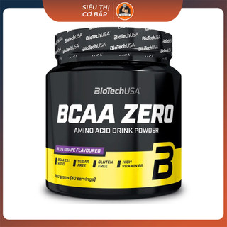 [Xả Hàng bị vón cục, Date xa] BIOTECH BCAA Zero thực phẩm bổ sung tăng cường sức bền, phục hồi cơ bắp