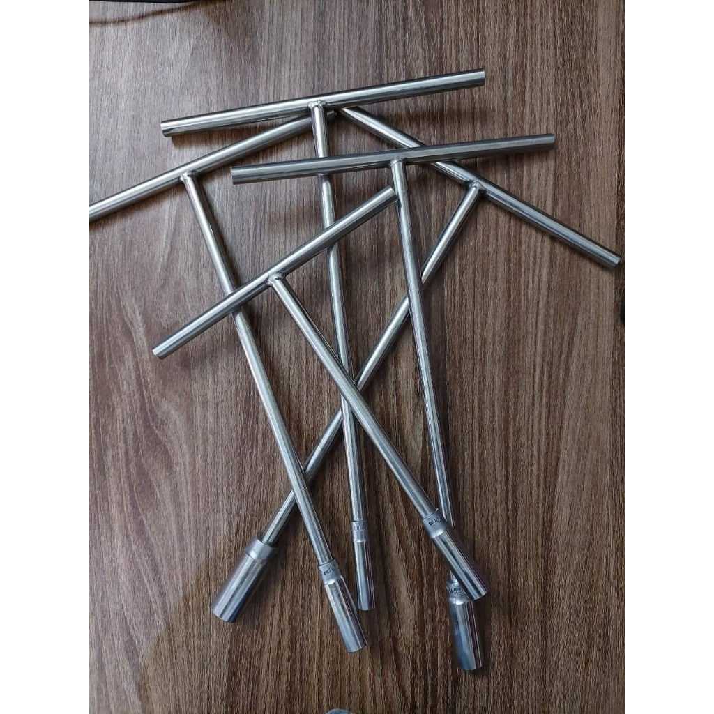Cần chữ T, Tay vặn ốc chữ T  Inox 304 ABOMTOOL đủ số 8MM,10MM,12MM,14MM,10MM ngắn Cao cấp