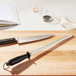 Thanh thép mài dao, cây liếc dao lưỡi 305 mm thép không gỉ high carbon, dexter russell, mỹ