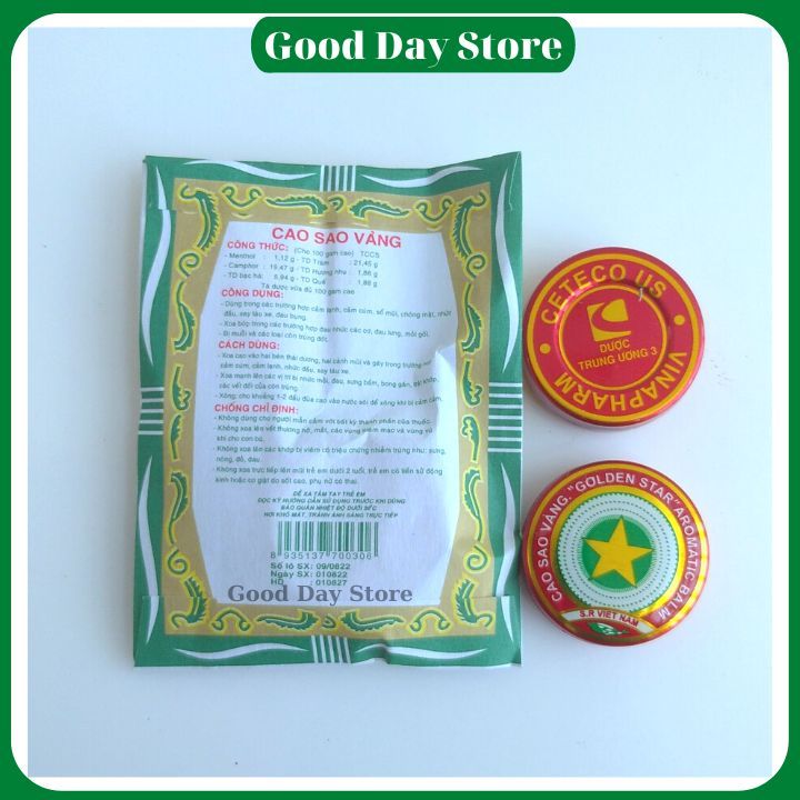 Combo 50 hộp cao sao vàng TW3 Đà Nẵng loại 3gr