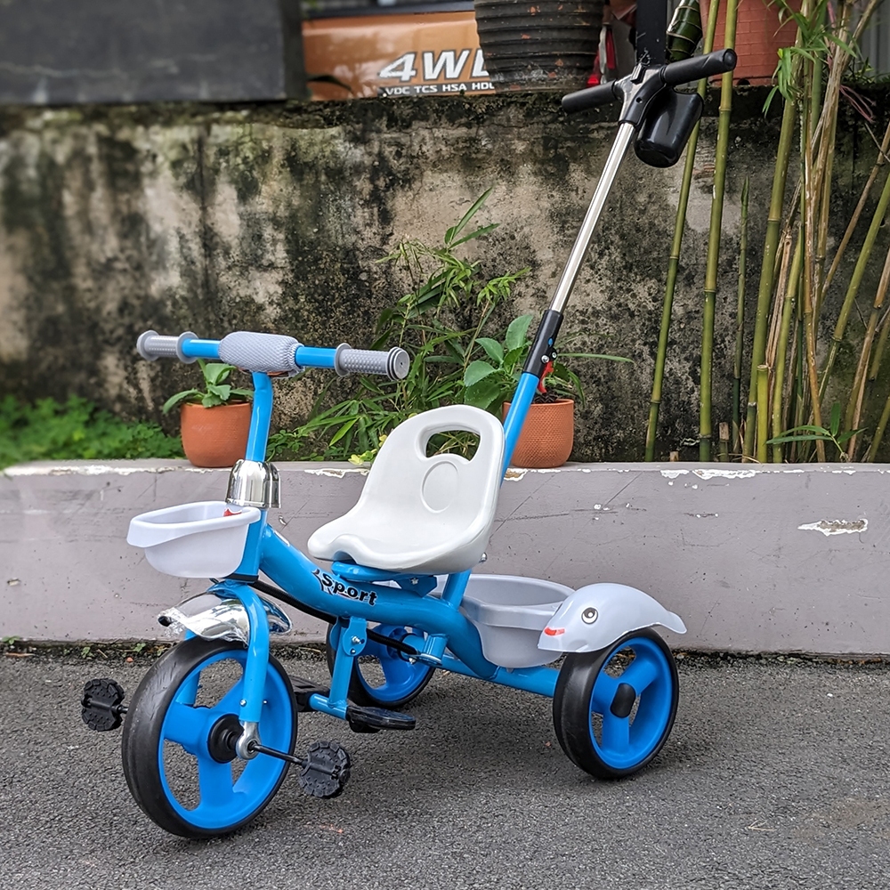 Xe đạp 3 bánh có cây đẩy cho bé BABY PLAZA XDH-3208