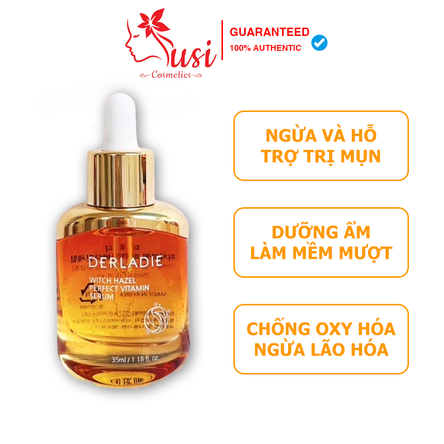 Tinh Chất Derladie Witch Hazel Perfect Vitamin Serum (35ml)