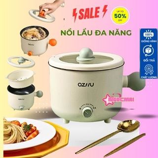 🍀nồi điện chống dính đa năngozhu . .