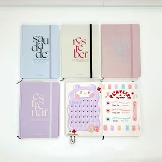  Sổ grid dot trơn kẻ ngang A5 sổ tay ghi chép 130gsm Crabit Obscure Feeling 