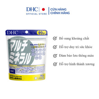 Viên uống Khoáng tổng hợp DHC Bổ sung 10 loại khoáng chất gói 270 viên