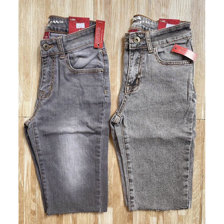 Quần biker short xám lai cắt