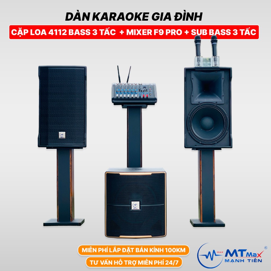 Dàn Karaoke Xịn Cho Gia Đình -  - Miễn Phí Lắp Đặt 100KM
