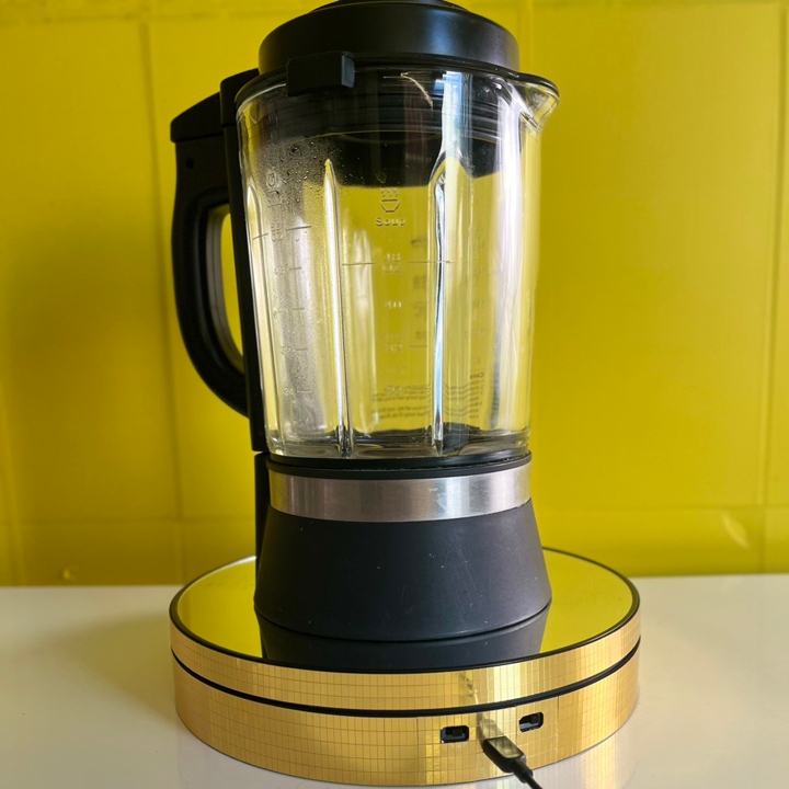 Đế xoay cao cấp mặt gương chưng sản phẩm kích thước 25cm chịu lực 8kg - T0407