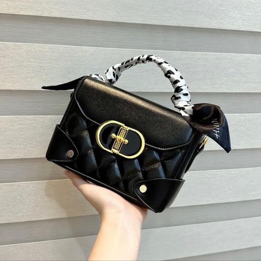 Túi Xách Nữ Dáng Hộp Da Trần Trám