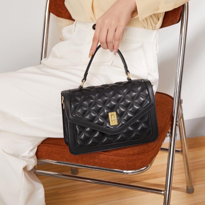 Túi Xách Tay Nữ Công sở Da Trám Mới