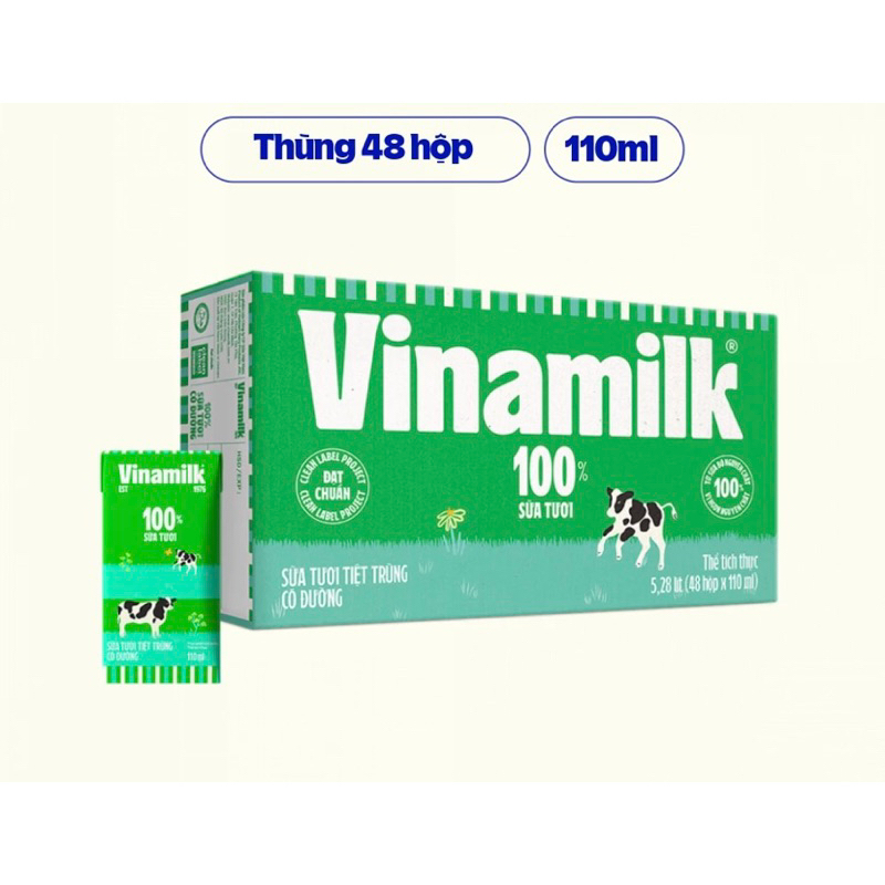 Sữa tươi Vinamilk 110ml