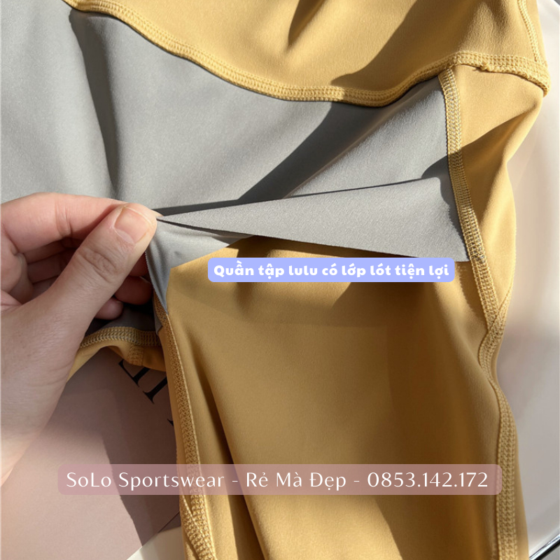 Quần Tập Gym Yoga Legging Túi Cạp Lưng Cao Gen Bụng Nâng Mông Thể Thao Nữ Thun Poly Mềm Mịn Thoáng Mát Cực Tôn Dáng 2021